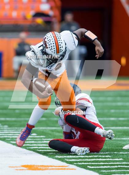 Thumbnail 2 in Maple Grove vs. Cambridge (NYSPHSAA Class D Final) photogallery.