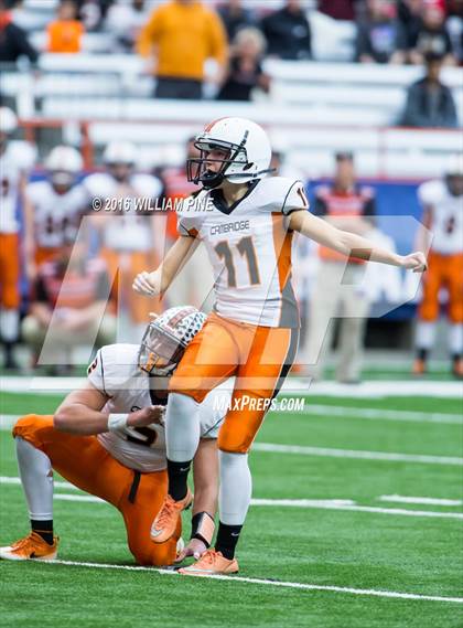 Thumbnail 3 in Maple Grove vs. Cambridge (NYSPHSAA Class D Final) photogallery.