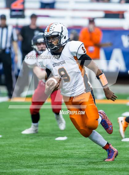 Thumbnail 2 in Maple Grove vs. Cambridge (NYSPHSAA Class D Final) photogallery.