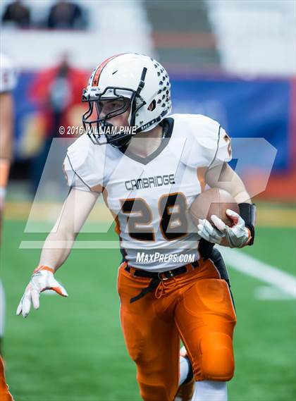 Thumbnail 2 in Maple Grove vs. Cambridge (NYSPHSAA Class D Final) photogallery.