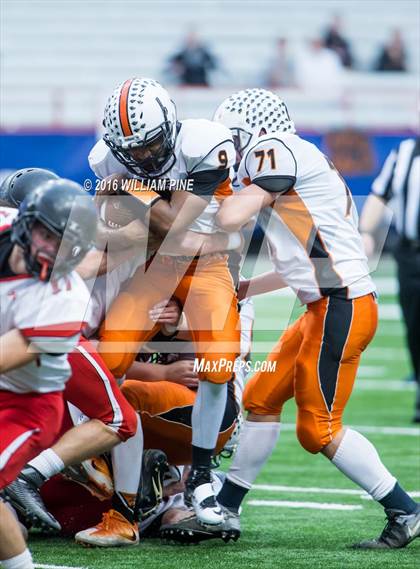 Thumbnail 2 in Maple Grove vs. Cambridge (NYSPHSAA Class D Final) photogallery.