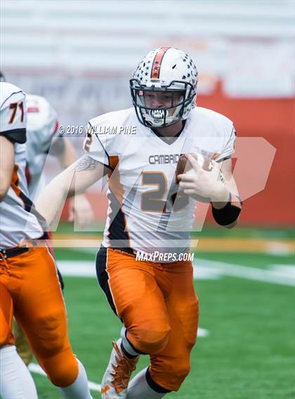 Thumbnail 3 in Maple Grove vs. Cambridge (NYSPHSAA Class D Final) photogallery.