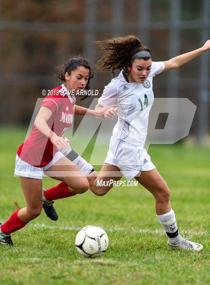 Thumbnail 2 in Billerica Memorial @ Masconomet Regional (MIAA Division 2 North Quarterfinal) photogallery.