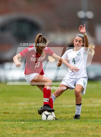 Thumbnail 2 in Billerica Memorial @ Masconomet Regional (MIAA Division 2 North Quarterfinal) photogallery.