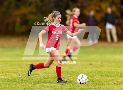 Thumbnail 3 in Billerica Memorial @ Masconomet Regional (MIAA Division 2 North Quarterfinal) photogallery.