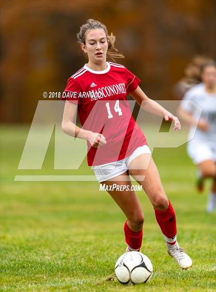 Thumbnail 3 in Billerica Memorial @ Masconomet Regional (MIAA Division 2 North Quarterfinal) photogallery.