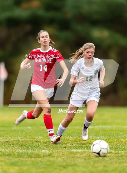 Thumbnail 3 in Billerica Memorial @ Masconomet Regional (MIAA Division 2 North Quarterfinal) photogallery.