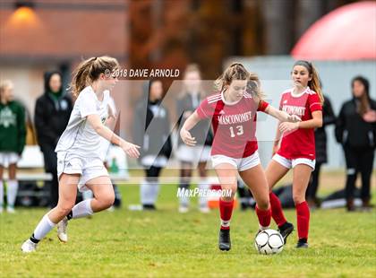 Thumbnail 2 in Billerica Memorial @ Masconomet Regional (MIAA Division 2 North Quarterfinal) photogallery.