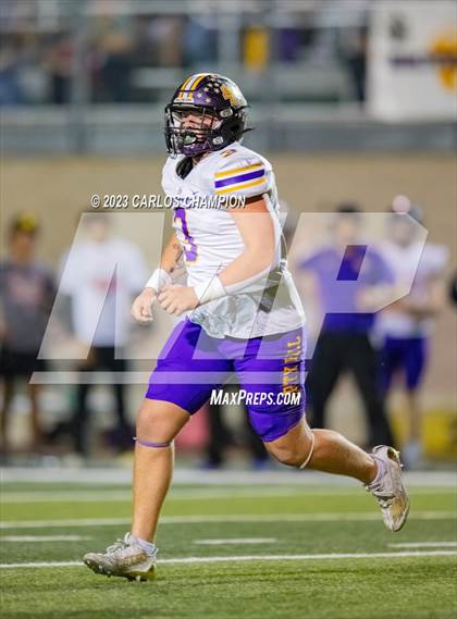 Thumbnail 1 in Pioneer vs. Liberty Hill (UIL Football 5A Division 2 Region 4 Area) photogallery.