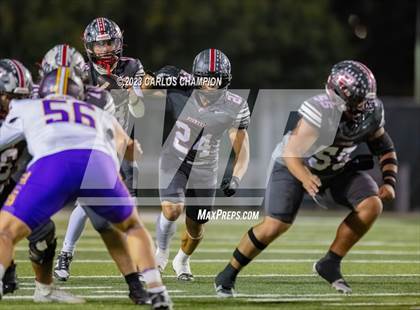 Thumbnail 2 in Pioneer vs. Liberty Hill (UIL Football 5A Division 2 Region 4 Area) photogallery.