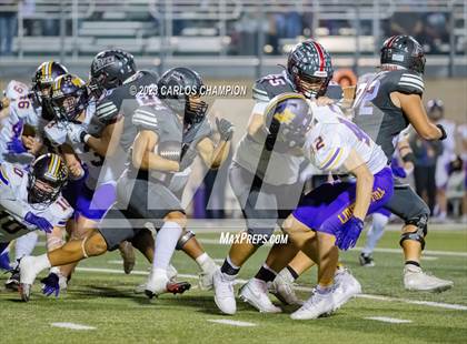 Thumbnail 1 in Pioneer vs. Liberty Hill (UIL Football 5A Division 2 Region 4 Area) photogallery.