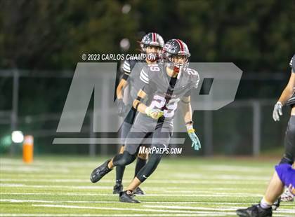 Thumbnail 2 in Pioneer vs. Liberty Hill (UIL Football 5A Division 2 Region 4 Area) photogallery.