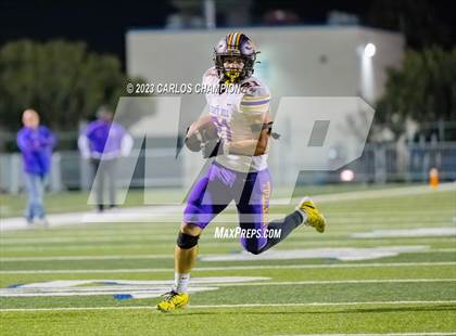 Thumbnail 1 in Pioneer vs. Liberty Hill (UIL Football 5A Division 2 Region 4 Area) photogallery.