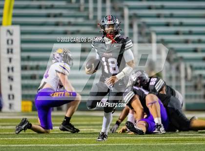 Thumbnail 3 in Pioneer vs. Liberty Hill (UIL Football 5A Division 2 Region 4 Area) photogallery.