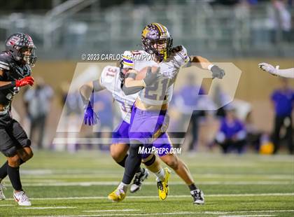 Thumbnail 2 in Pioneer vs. Liberty Hill (UIL Football 5A Division 2 Region 4 Area) photogallery.