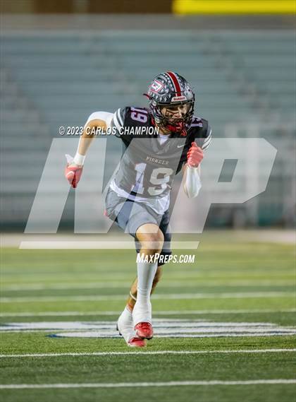 Thumbnail 1 in Pioneer vs. Liberty Hill (UIL Football 5A Division 2 Region 4 Area) photogallery.