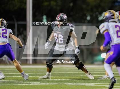 Thumbnail 1 in Pioneer vs. Liberty Hill (UIL Football 5A Division 2 Region 4 Area) photogallery.