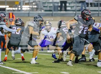 Thumbnail 3 in Pioneer vs. Liberty Hill (UIL Football 5A Division 2 Region 4 Area) photogallery.