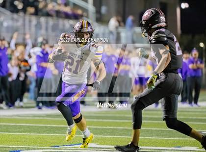 Thumbnail 3 in Pioneer vs. Liberty Hill (UIL Football 5A Division 2 Region 4 Area) photogallery.