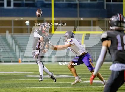 Thumbnail 2 in Pioneer vs. Liberty Hill (UIL Football 5A Division 2 Region 4 Area) photogallery.