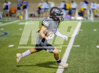 Thumbnail 3 in Pioneer vs. Liberty Hill (UIL Football 5A Division 2 Region 4 Area) photogallery.