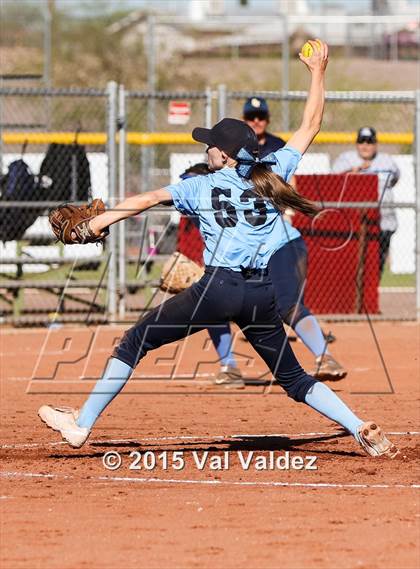 Thumbnail 1 in Flowing Wells vs. Pueblo (Tucson Badger Invitational) photogallery.