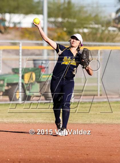 Thumbnail 2 in Flowing Wells vs. Pueblo (Tucson Badger Invitational) photogallery.