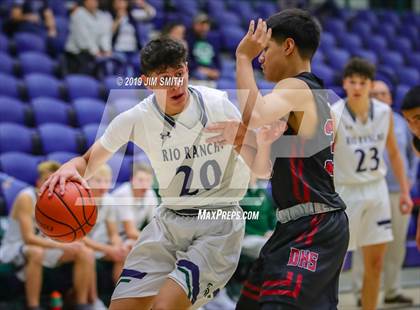 Thumbnail 2 in Deming vs. Rio Rancho(Jalene Berger Allstate Holiday Hoops Classic) photogallery.