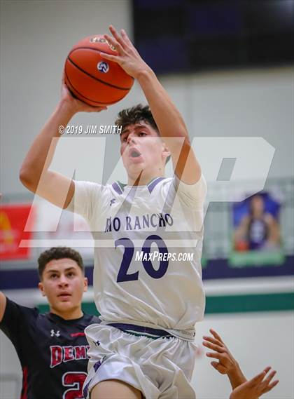 Thumbnail 1 in Deming vs. Rio Rancho(Jalene Berger Allstate Holiday Hoops Classic) photogallery.