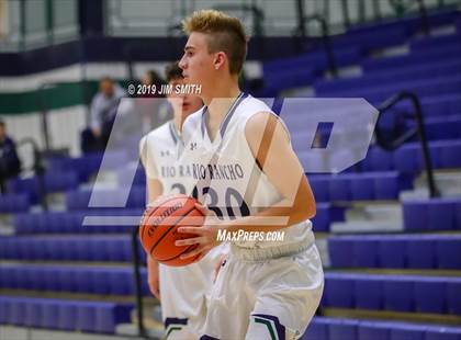 Thumbnail 2 in Deming vs. Rio Rancho(Jalene Berger Allstate Holiday Hoops Classic) photogallery.
