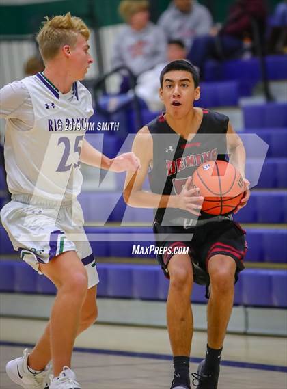 Thumbnail 1 in Deming vs. Rio Rancho(Jalene Berger Allstate Holiday Hoops Classic) photogallery.