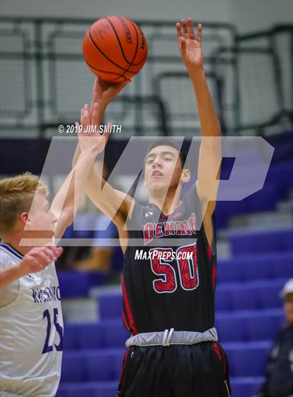 Thumbnail 1 in Deming vs. Rio Rancho(Jalene Berger Allstate Holiday Hoops Classic) photogallery.