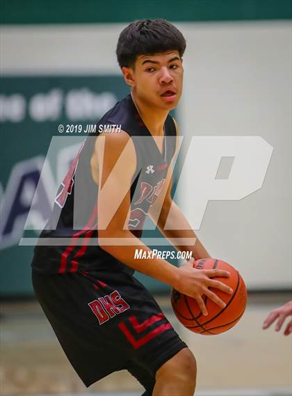 Thumbnail 1 in Deming vs. Rio Rancho(Jalene Berger Allstate Holiday Hoops Classic) photogallery.