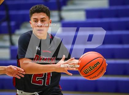Thumbnail 3 in Deming vs. Rio Rancho(Jalene Berger Allstate Holiday Hoops Classic) photogallery.