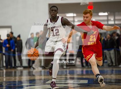 Thumbnail 1 in Calvert Hall vs St. Benedict's Prep (Hearts 2 Hands Invitational) photogallery.