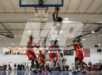 Thumbnail 3 in Calvert Hall vs St. Benedict's Prep (Hearts 2 Hands Invitational) photogallery.
