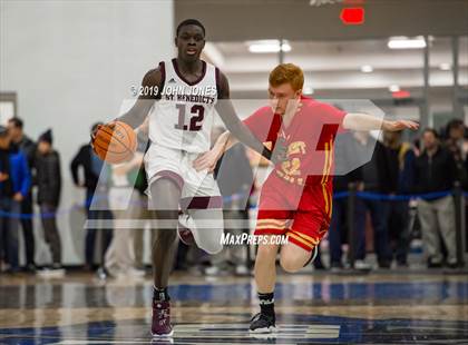 Thumbnail 3 in Calvert Hall vs St. Benedict's Prep (Hearts 2 Hands Invitational) photogallery.