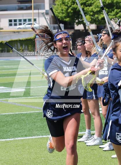 Thumbnail 1 in Redwood @ Marin Catholic (MCAL Championship) photogallery.
