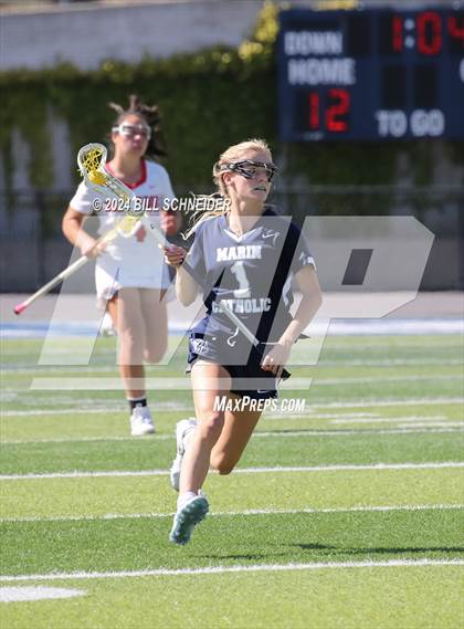 Thumbnail 3 in Redwood @ Marin Catholic (MCAL Championship) photogallery.