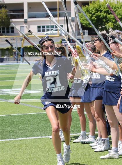Thumbnail 2 in Redwood @ Marin Catholic (MCAL Championship) photogallery.