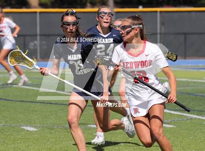 Thumbnail 3 in Redwood @ Marin Catholic (MCAL Championship) photogallery.