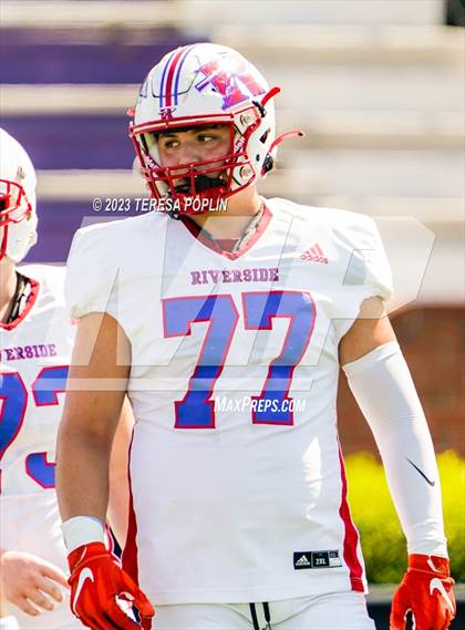 Thumbnail 3 in Riverside vs Mauldin (Greenville County Schools Jamboree 2023) photogallery.