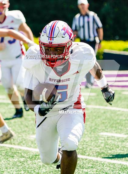 Thumbnail 1 in Riverside vs Mauldin (Greenville County Schools Jamboree 2023) photogallery.