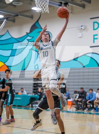 Thumbnail 3 in Pacific Ridge vs. Guajome Park Academy (Del Lago Tournament) photogallery.