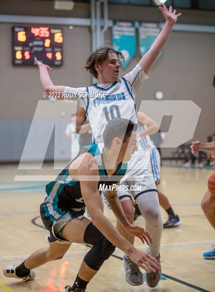 Thumbnail 3 in Pacific Ridge vs. Guajome Park Academy (Del Lago Tournament) photogallery.