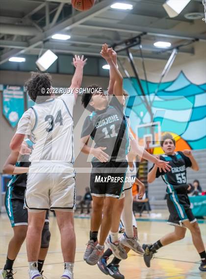 Thumbnail 1 in Pacific Ridge vs. Guajome Park Academy (Del Lago Tournament) photogallery.