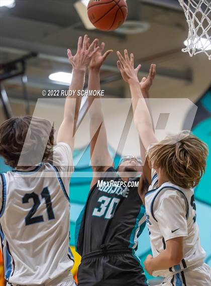 Thumbnail 2 in Pacific Ridge vs. Guajome Park Academy (Del Lago Tournament) photogallery.