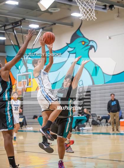 Thumbnail 3 in Pacific Ridge vs. Guajome Park Academy (Del Lago Tournament) photogallery.