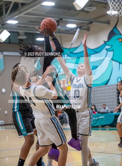 Thumbnail 3 in Pacific Ridge vs. Guajome Park Academy (Del Lago Tournament) photogallery.