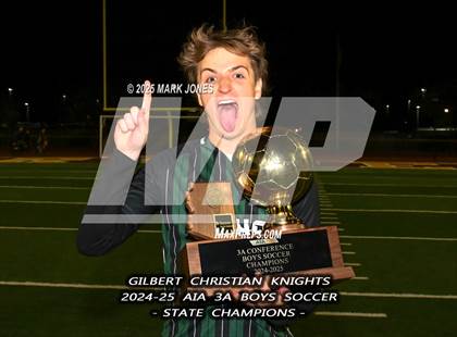 Thumbnail 3 in Yuma Catholic vs. Gilbert Christian (AIA 3A Final - Awards) photogallery.
